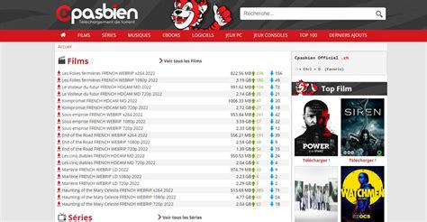 cpasbien site officiel.